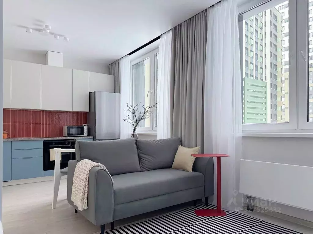 Студия Московская область, Долгопрудный Парковая ул., 42к1 (38.0 м) - Фото 2