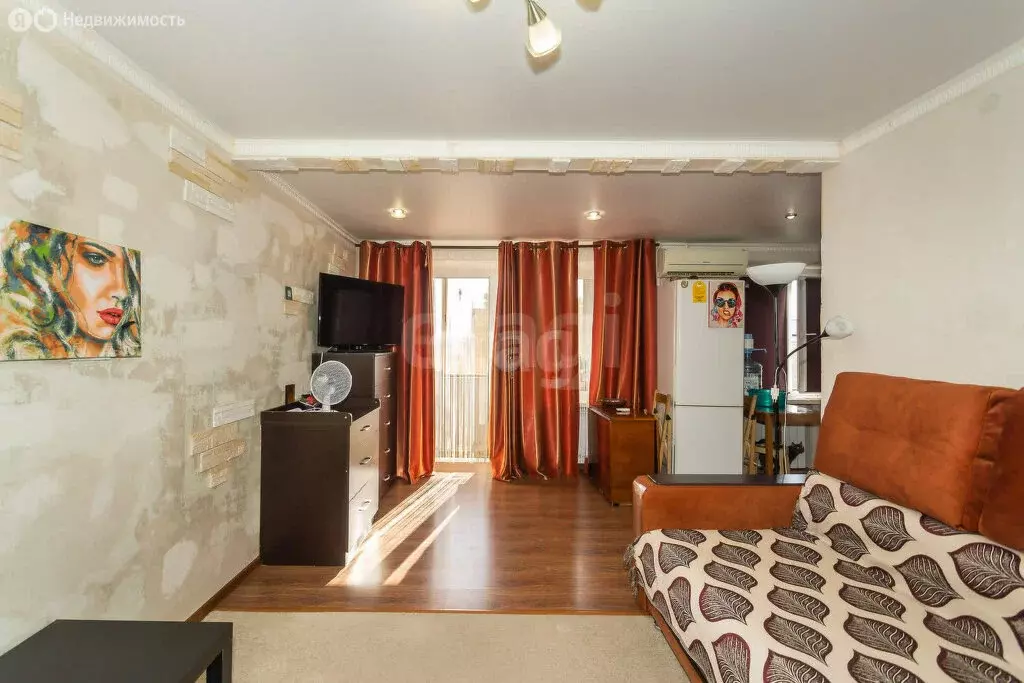 Квартира-студия: Ростов-на-Дону, Доломановский переулок, 101 (32 м) - Фото 2