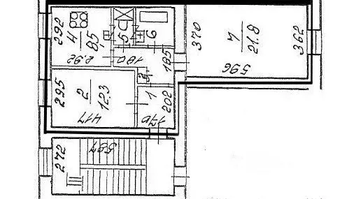 2-к кв. Санкт-Петербург ул. Бонч-Бруевича, 3 (56.0 м) - Фото 2