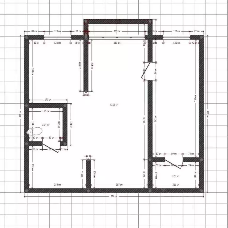 2-к кв. Иркутская область, Ангарск 92-й кв-л, 2 (45.0 м) - Фото 1
