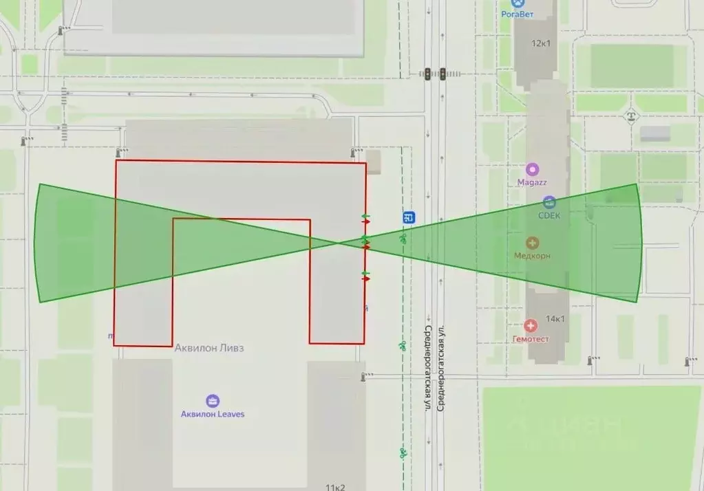 Помещение свободного назначения в Санкт-Петербург ул. Среднерогатская, ... - Фото 2