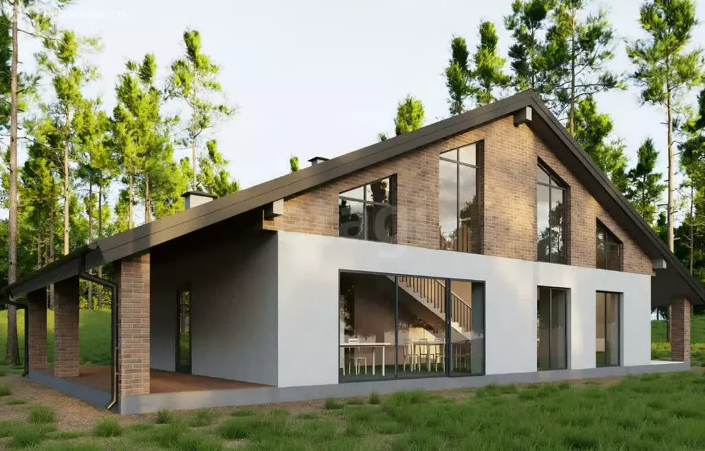 Дом в Пермский муниципальный округ, квартал Усть-Качка (161 м) - Фото 1