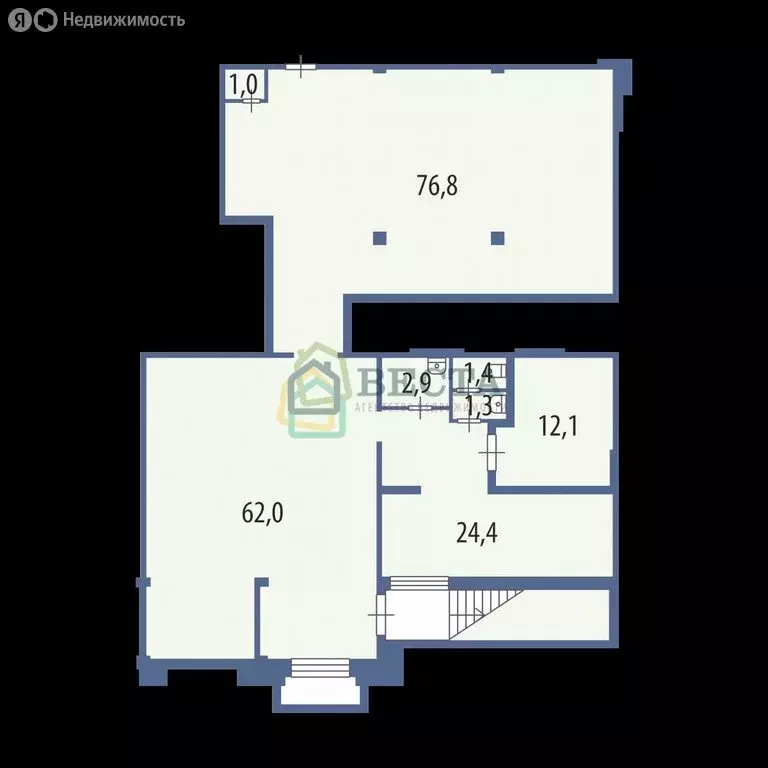 Помещение свободного назначения (181.9 м) - Фото 2