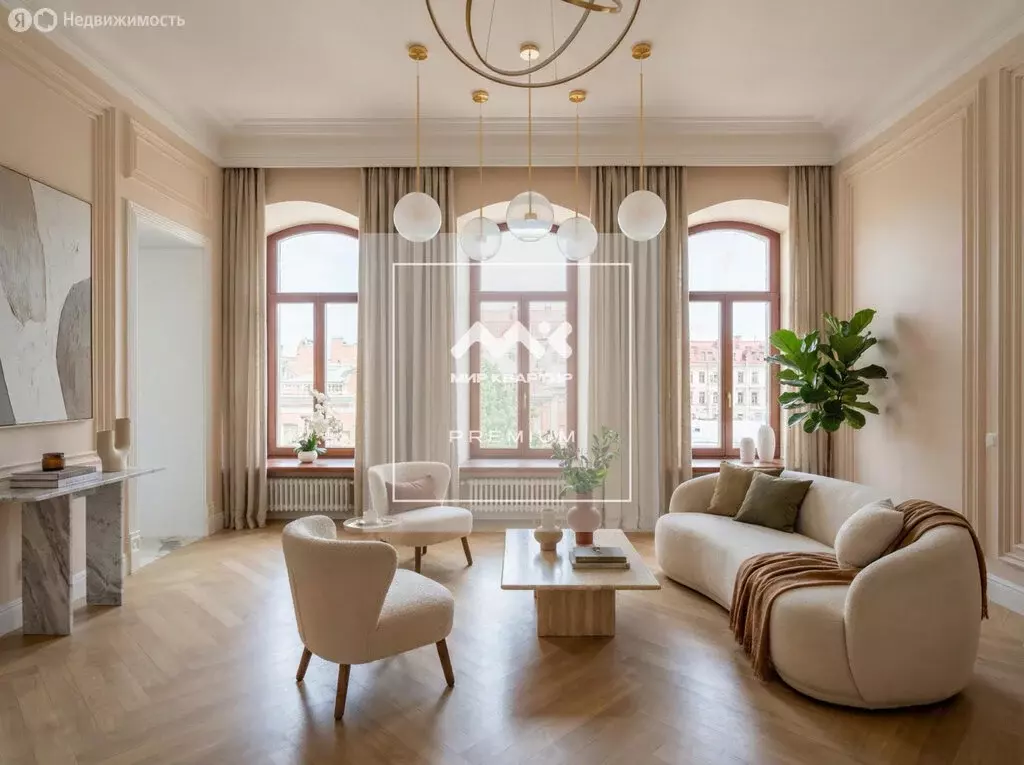 2-комнатная квартира: Санкт-Петербург, улица Восстания, 43 (95 м) - Фото 1