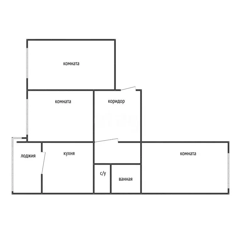 3-комнатная квартира: Воронеж, улица Конструкторов, 29Ак2 (76.8 м) - Фото 1