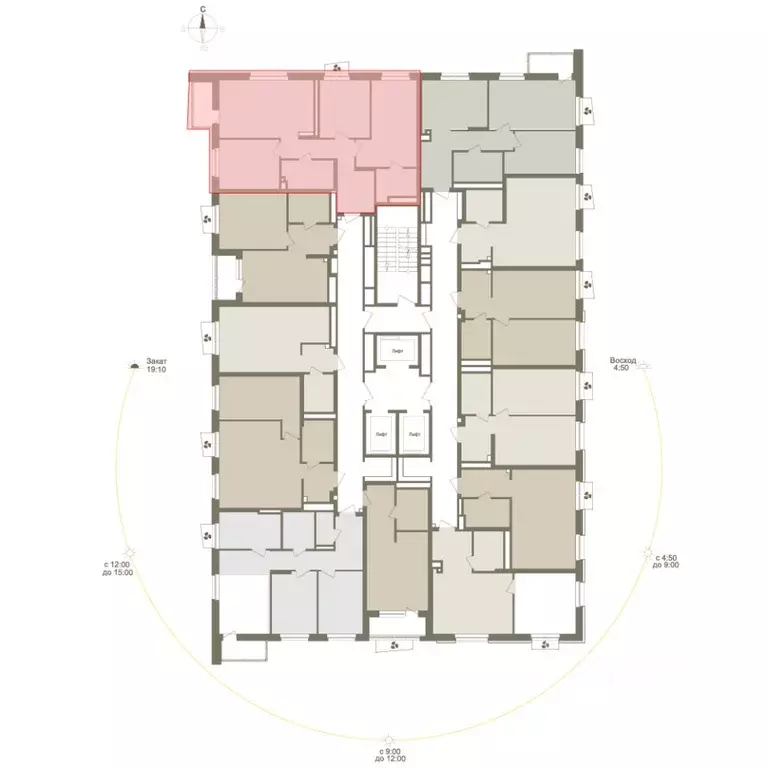 3-к кв. Башкортостан, Уфа Родина Парк жилой комплекс (81.5 м) - Фото 2