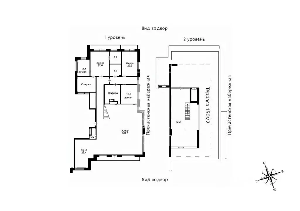 6-к кв. Москва Бутиковский пер., 5 (435.2 м) - Фото 1