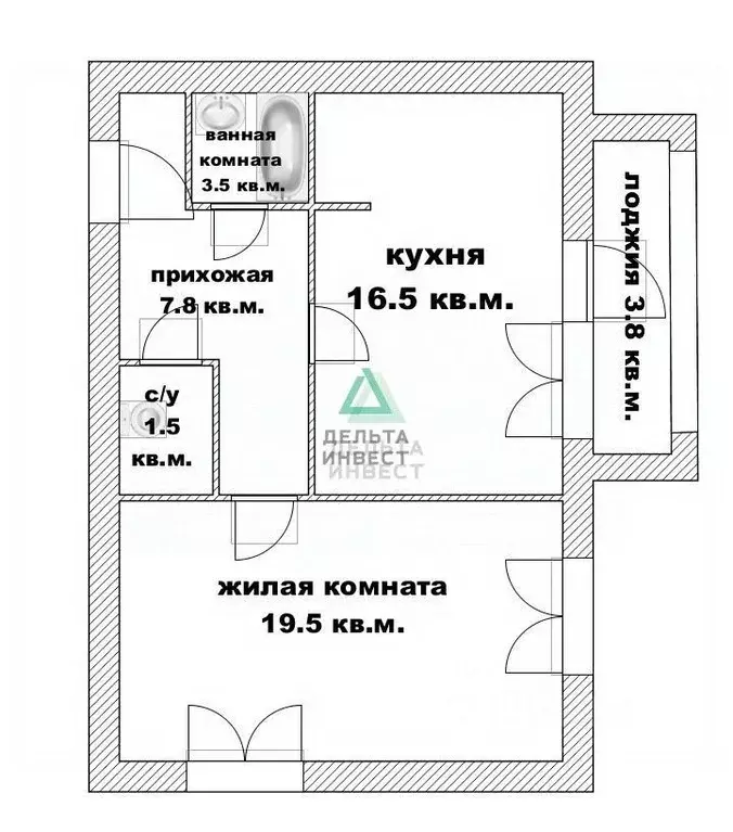 2-к кв. Башкортостан, Уфа ул. Рихарда Зорге, 15/3 (53.0 м) - Фото 0
