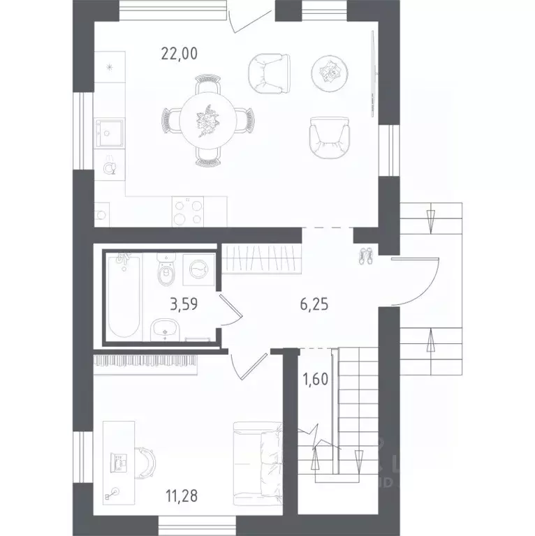 Дом в Московская область, Истра городской округ, Истра дом кп 1.1 (103 ... - Фото 1