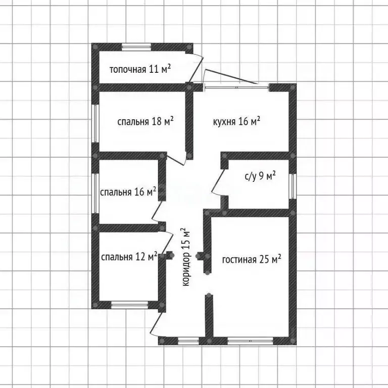 Дом в Краснодарский край, Белореченский район, Южненское с/пос, пос. ... - Фото 2