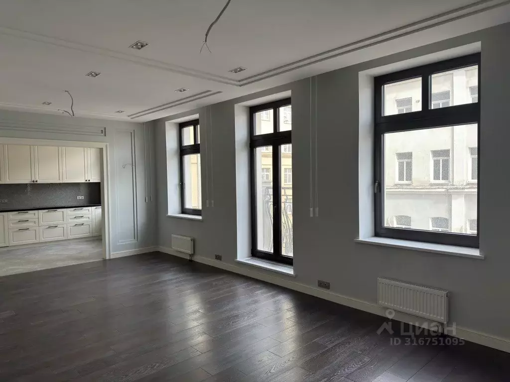 2-к кв. Москва Большой Каретный пер., 24с2 (91.6 м) - Фото 1