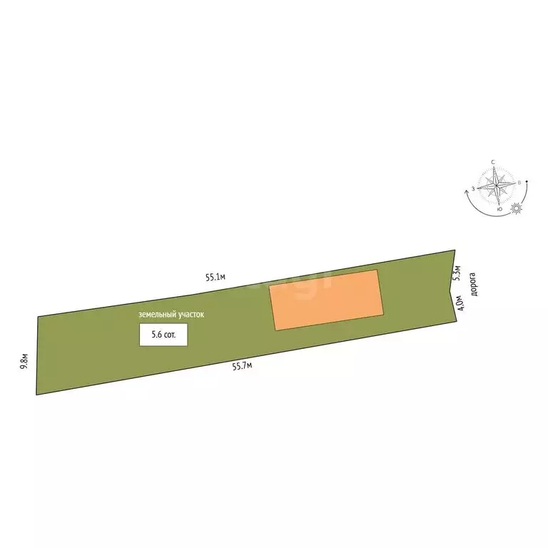 Дом в Читинский район, СНТ № 16, Родниковая улица (150 м) - Фото 2