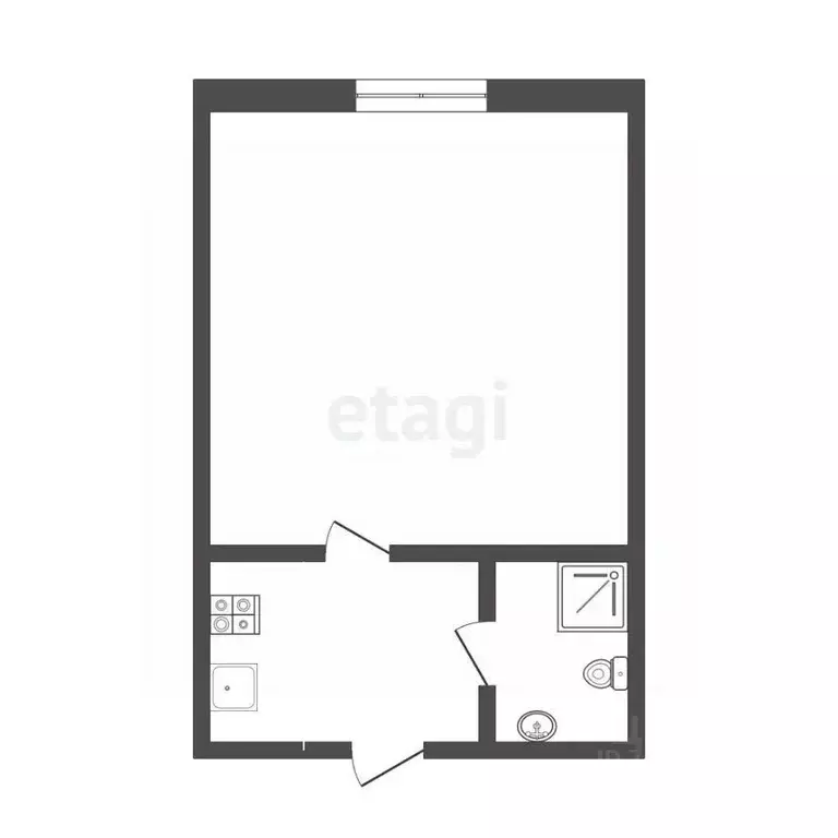 1-к кв. Оренбургская область, Оренбург Красный городок мкр, ул. Розы ... - Фото 2