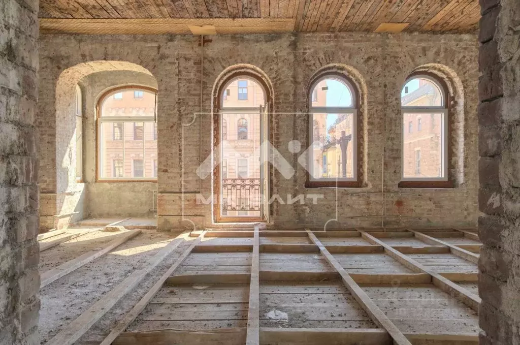 Свободной планировки кв. Санкт-Петербург просп. Добролюбова, 3 (233.0 ... - Фото 1