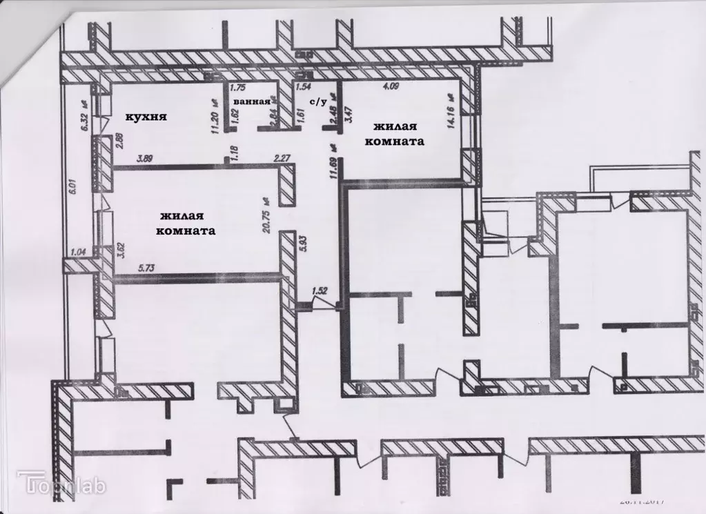 2-к кв. Владимирская область, Владимир Северная ул., 55 (63.1 м) - Фото 2