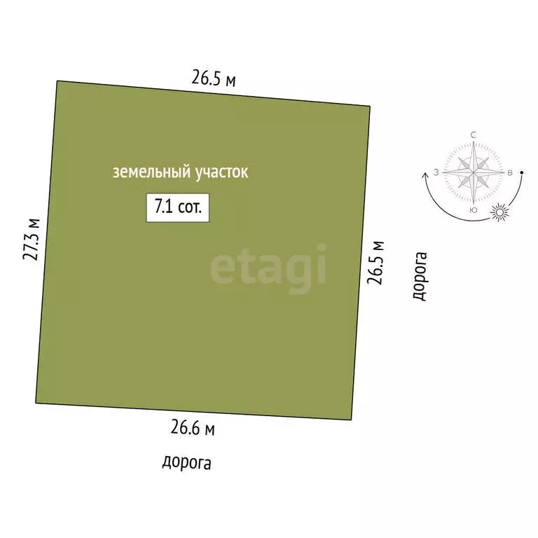 Дом в Тюмень, садовое товарищество Поле Чудес-2, Полевая улица (98.7 ... - Фото 1