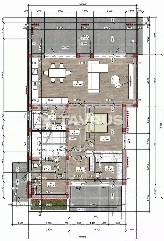 Дом в Крым, Симферополь ул. Чичек, 3 (210 м) - Фото 1