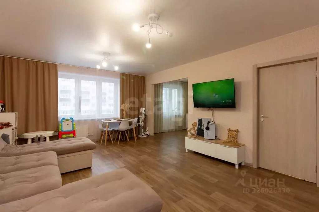 2-к кв. Красноярский край, Красноярск ул. Елены Стасовой, 48Б (63.3 м) - Фото 1