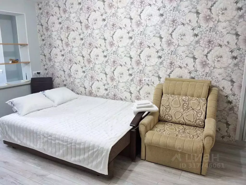 1-к кв. Краснодарский край, Туапсе ул. Фрунзе, 57 (30.0 м) - Фото 0
