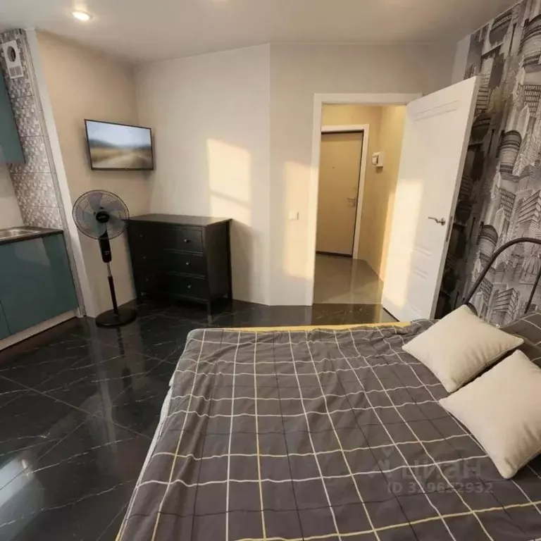 Студия Санкт-Петербург ул. Русановская, 16к1 (23.7 м) - Фото 2