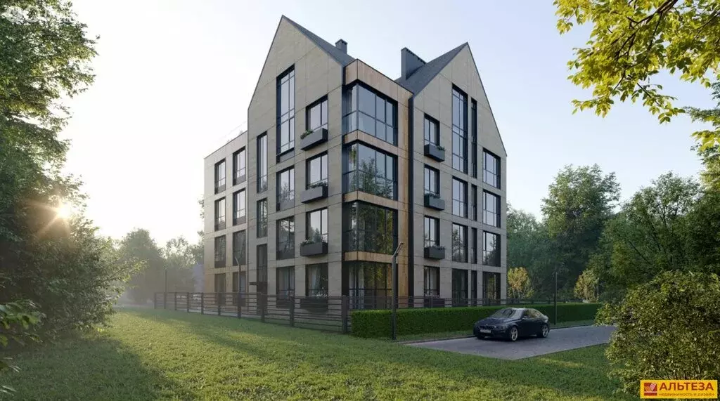 1-комнатная квартира: посёлок городского типа Янтарный, Юбилейный ... - Фото 2