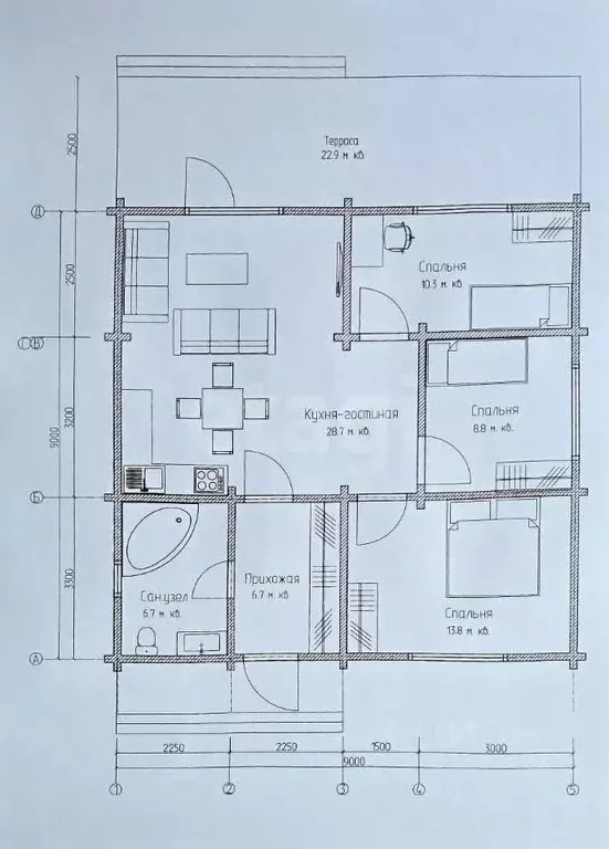 Дом в Удмуртия, Завьяловский район, д. Каменное ул. 4-я Весенняя, 25 ... - Фото 1
