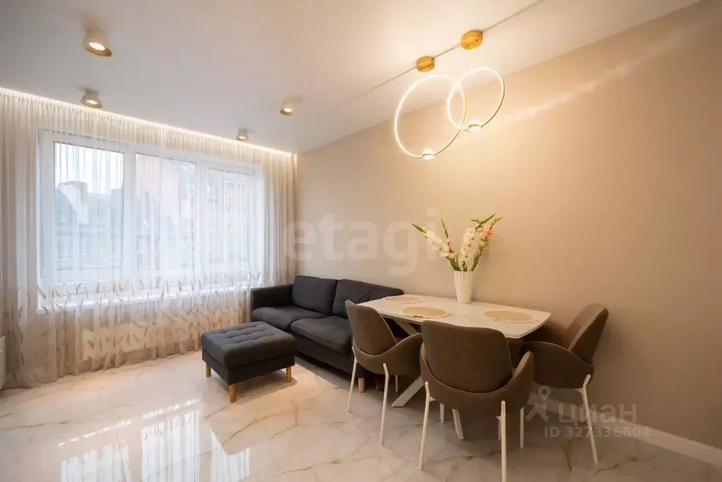 3-к кв. Калининградская область, Калининград Земельная ул., 30 (81.7 ... - Фото 1