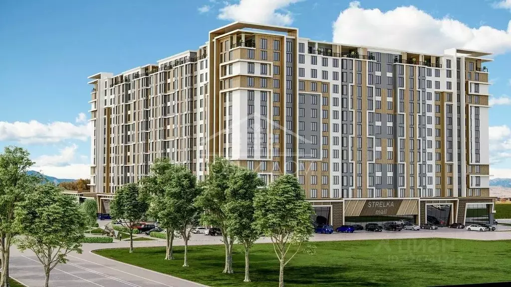 1-к кв. Кабардино-Балкария, Нальчик ул. Идарова, 174 (46.7 м) - Фото 1