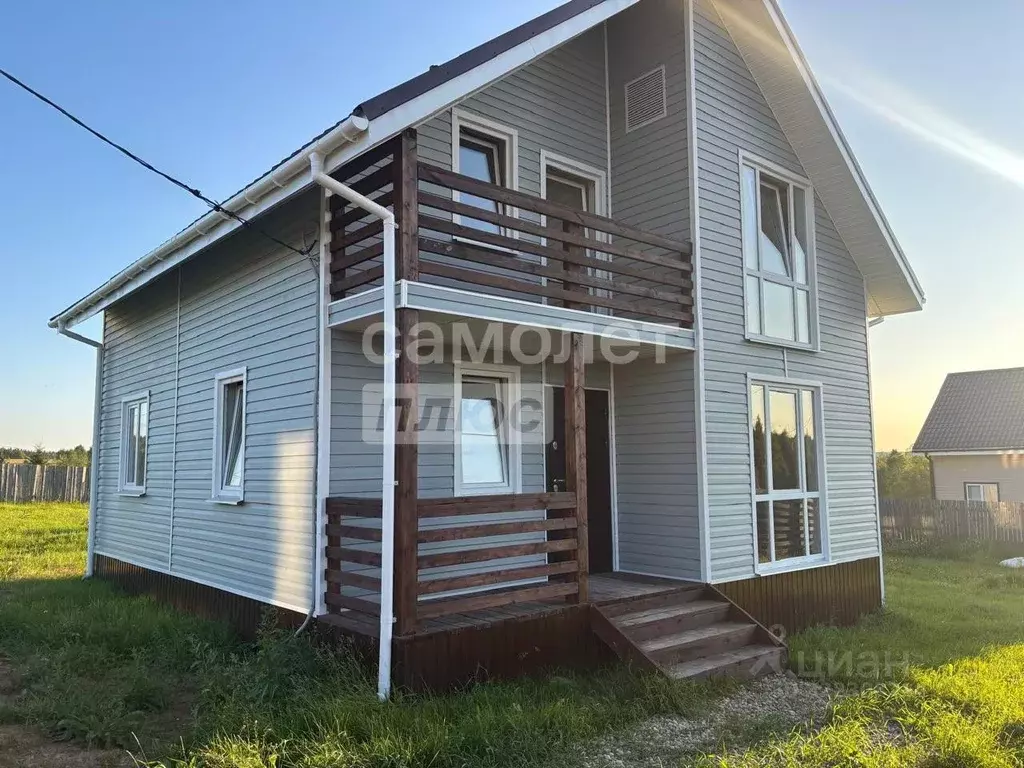 Дом в Вологодская область, д. Киндеево ул. Южная (123 м) - Фото 1