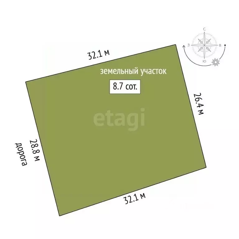 Участок в Архангельская область, Котлас ул. Попова (8.71 сот.) - Фото 2