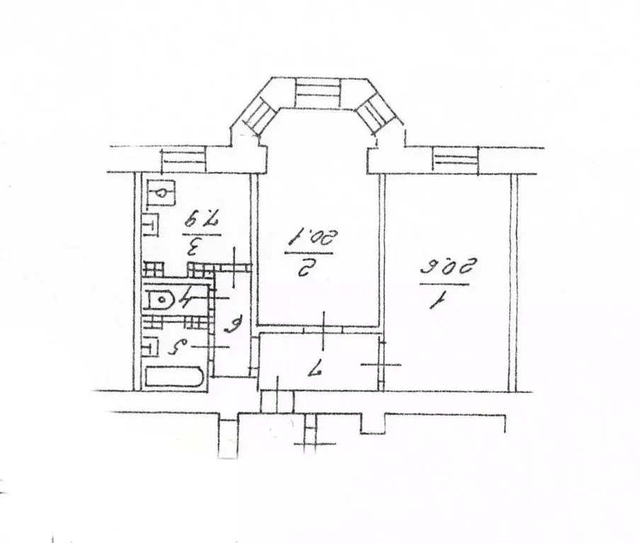 2-комнатная квартира: Москва, улица Куусинена, 19к2 (65 м) - Фото 1