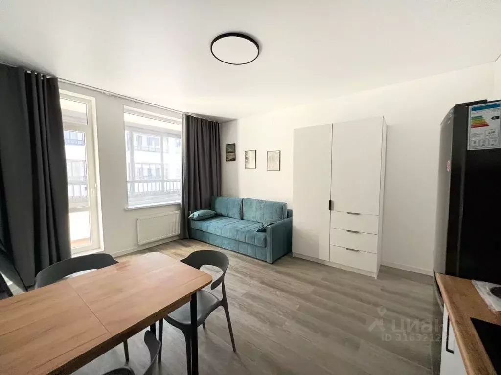 Студия Санкт-Петербург просп. Ветеранов, 206 (24.59 м) - Фото 1