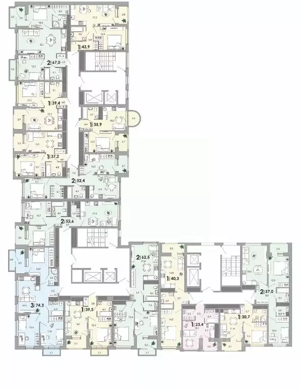 1-к кв. Тверская область, Тверь Южный мкр,  (35.9 м) - Фото 1