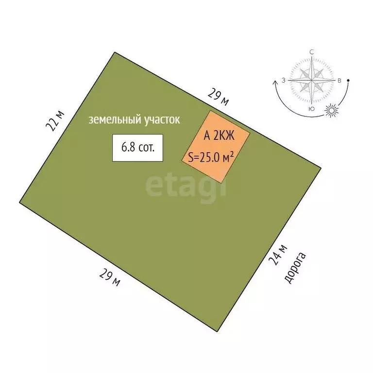 Дом в Тюменская область, Нижнетавдинский муниципальный округ, ... - Фото 1