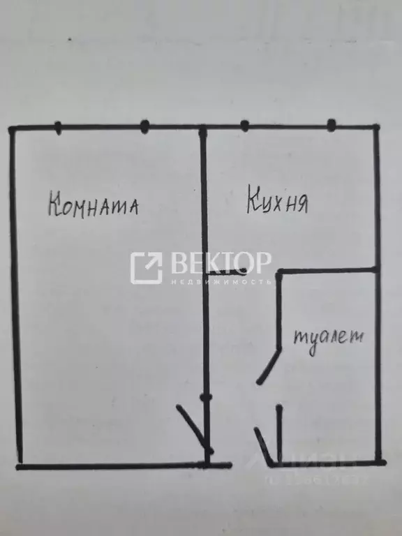 1-к кв. Ивановская область, Иваново просп. Текстильщиков, 113А (24.5 ... - Фото 2