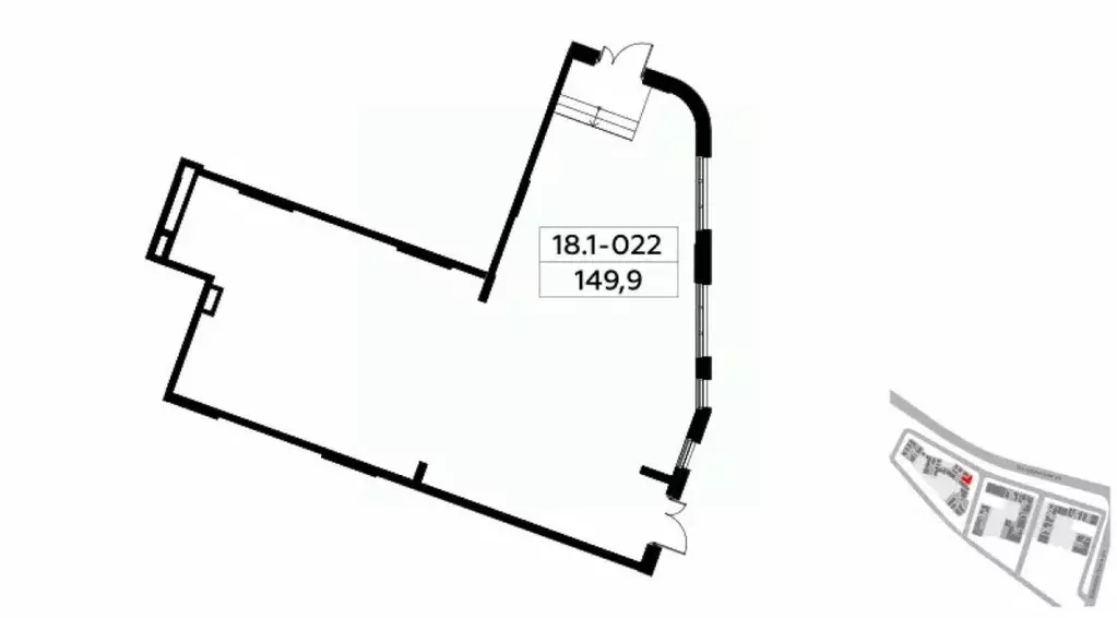 Торговая площадь в Москва Скандинавия жилой комплекс, 18.1.3 (150 м) - Фото 2
