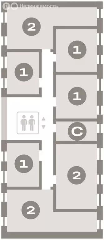 Квартира-студия: Новосибирский район, рабочий посёлок Краснообск, ... - Фото 2