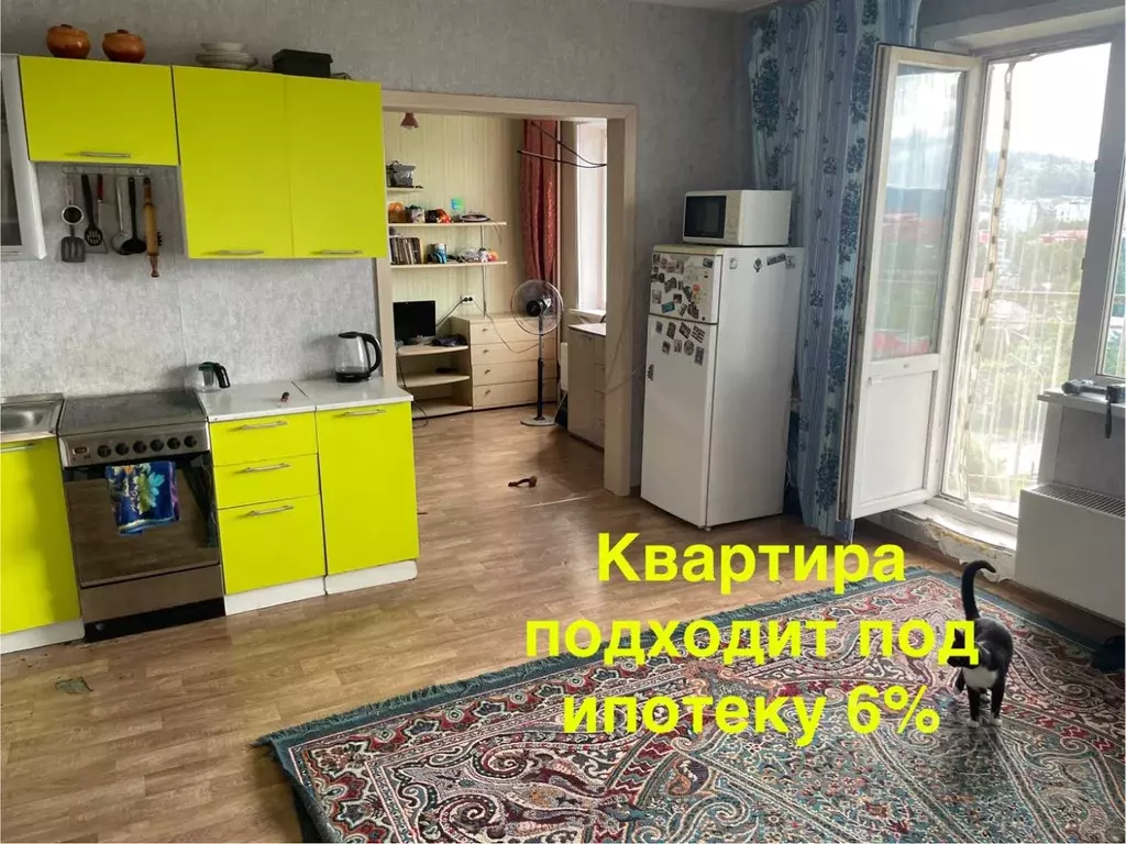 1-к кв. Кемеровская область, Междуреченск Луговая ул., 11 (40.0 м) - Фото 0