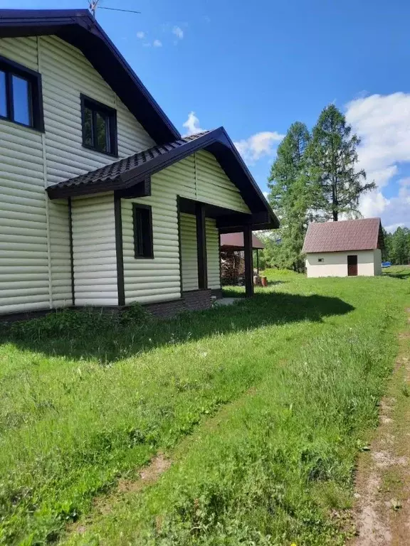 Коттедж в Алтай, Усть-Коксинский район, пос. Гагарка ул. Луговая (192 ... - Фото 1