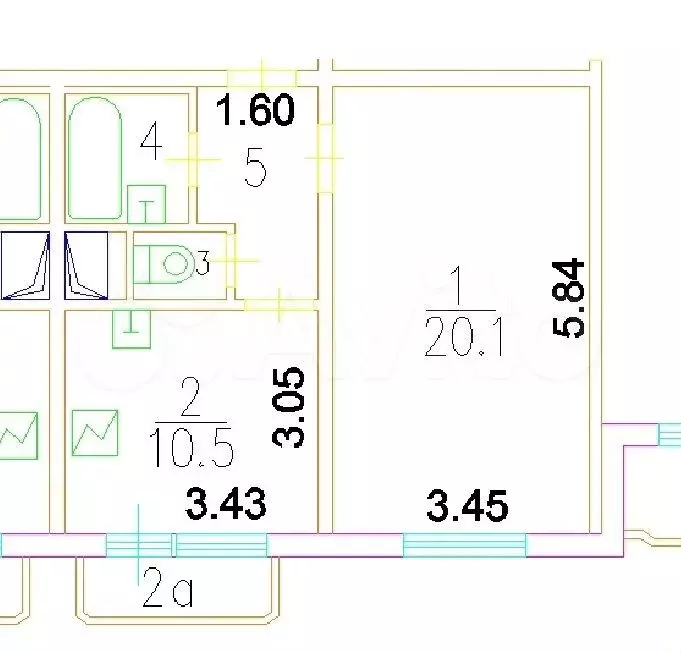 1-к. квартира, 38,5 м, 20/22 эт. - Фото 0