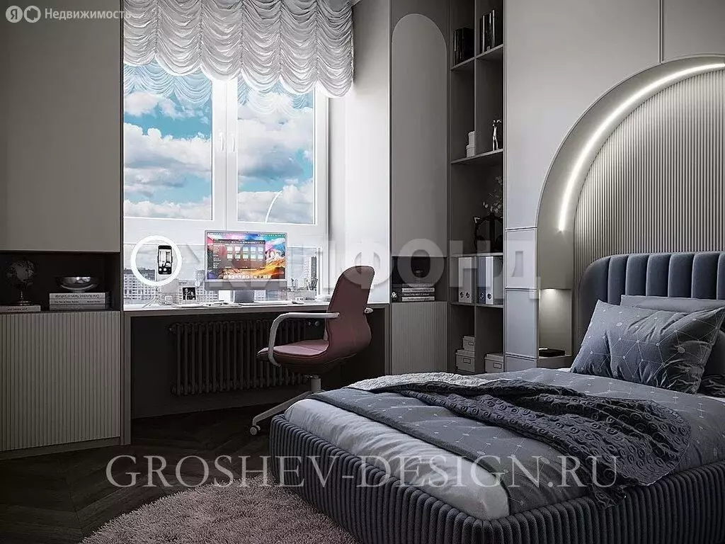 4-комнатная квартира: Абакан, улица Комарова, 7Б (132 м) - Фото 0