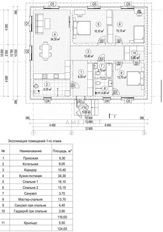 Дом в Калининградская область, Гурьевский муниципальный округ, пос. ... - Фото 2