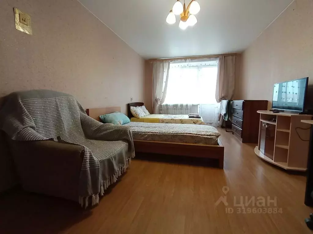 1-к кв. Рязанская область, Рязань ул. Ленинского Комсомола, 17 (40.0 ... - Фото 0