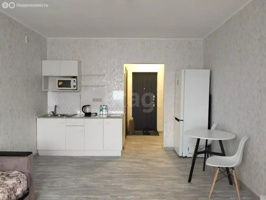 Квартира-студия: Знаменский, Берёзовая улица, 1 (27.1 м) - Фото 1