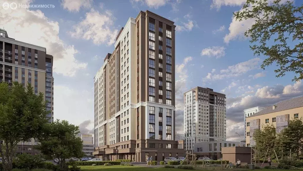 1-комнатная квартира: Нижний Новгород, Литературная улица, 5 (41.19 м) - Фото 1