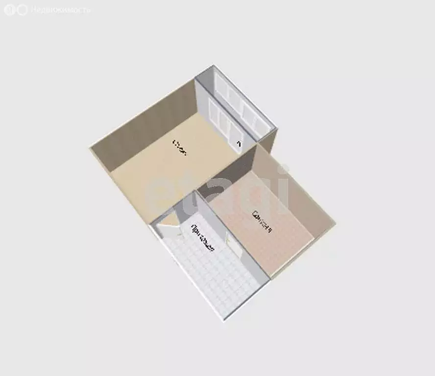 Квартира-студия: Южно-Сахалинск, Украинская улица, 115 (25 м) - Фото 2