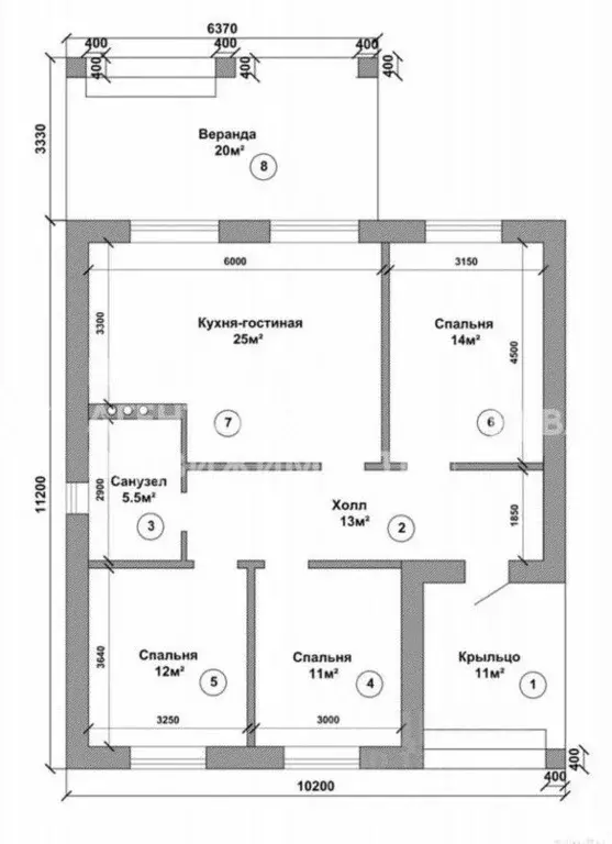 Дом в Рязанская область, Рыбновский муниципальный округ, д. ... - Фото 2