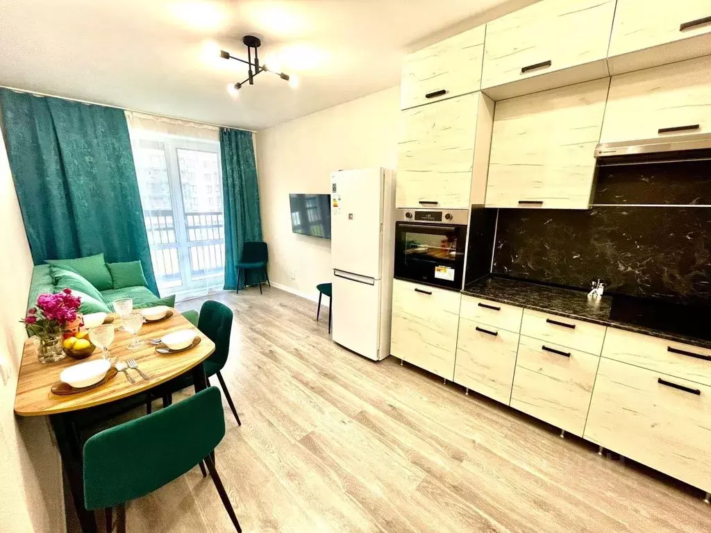 1-к кв. Ленинградская область, Всеволожский район, пос. Бугры ул. ... - Фото 1