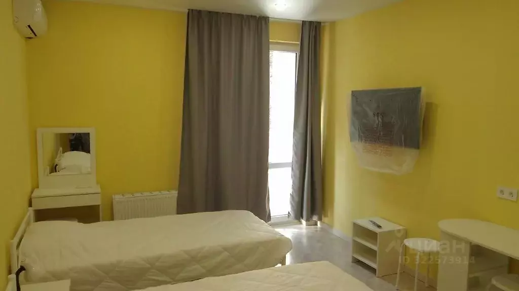 Студия Краснодарский край, Сочи ул. Искры, 88к3 (27.6 м) - Фото 2