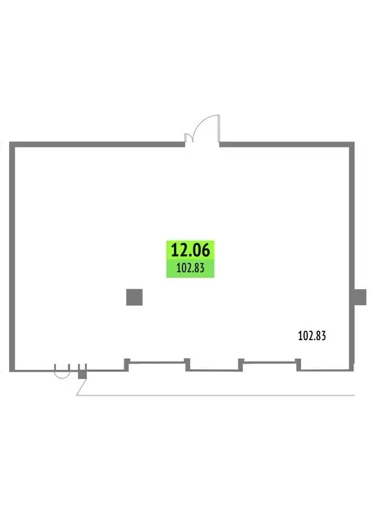 Офис (102.83 м) - Фото 1